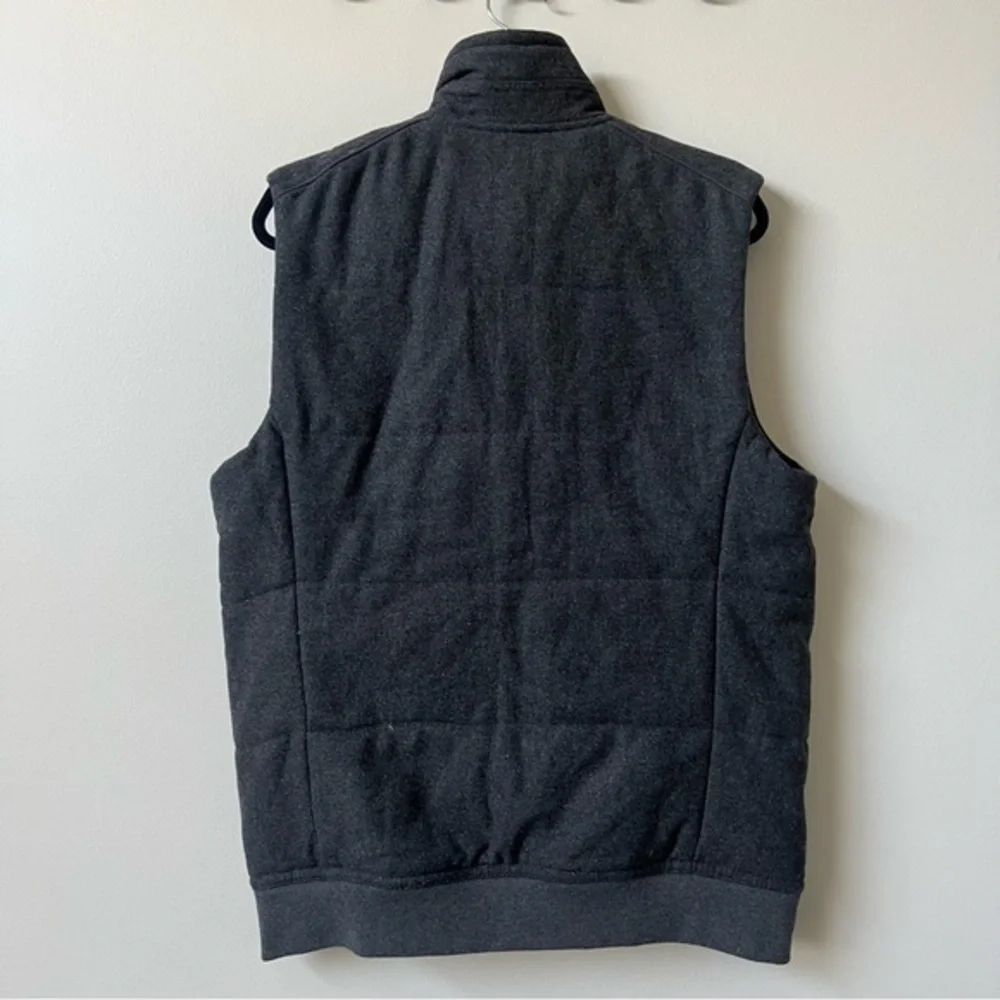 Banana Republic Wool‎ Blend Dark Gray Vest